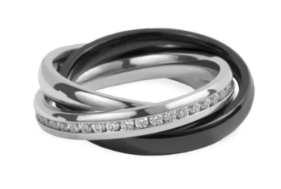 MIA - Stainless Trinity Ring