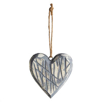 Wood Heart Hangers