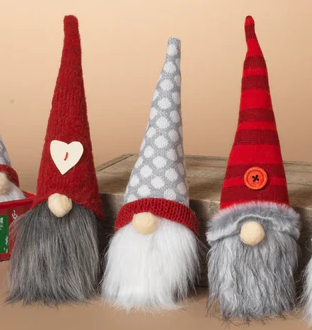 Plush Gnomes Ornaments