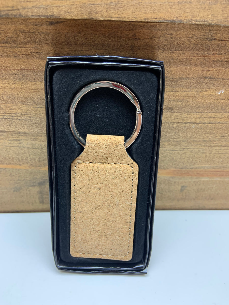 Leather Keychain-Customizable