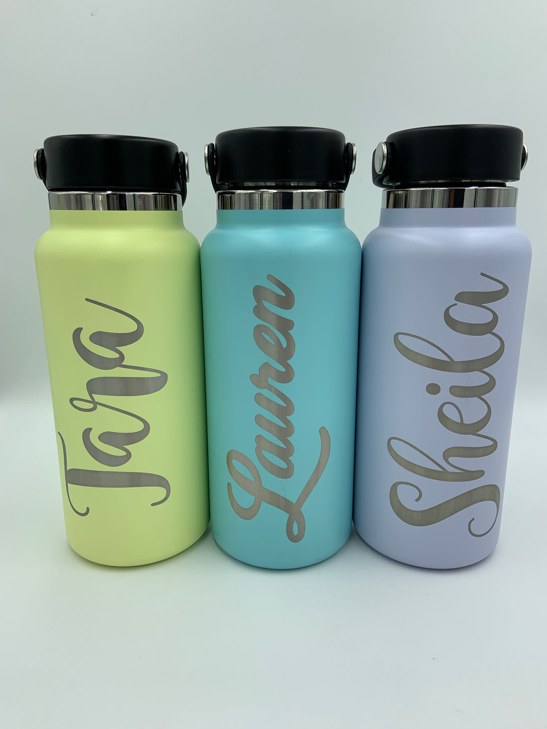 Hydro flask with store name