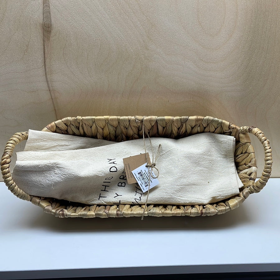 Bread Basket and Towel Set