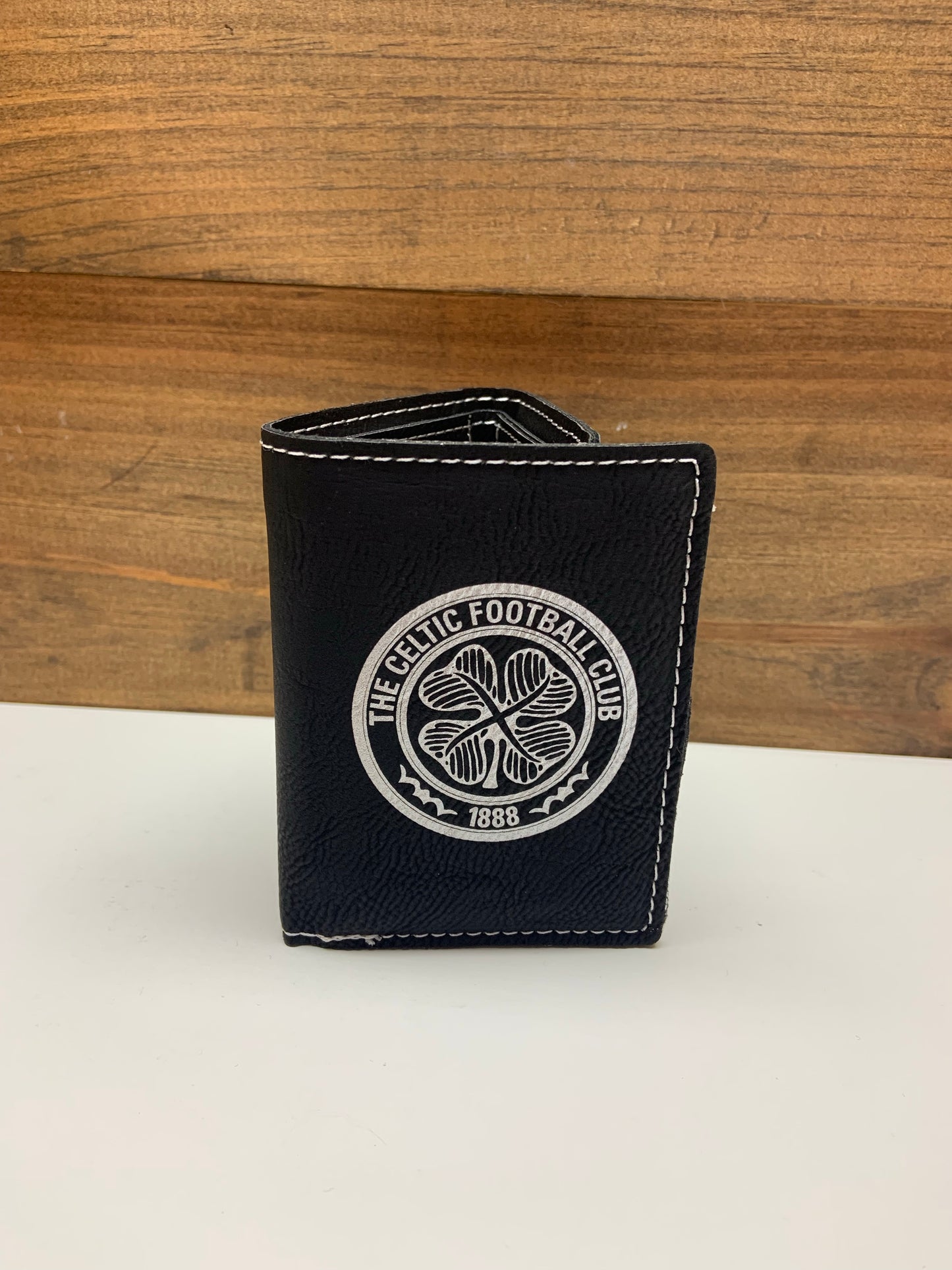 Customizable Leather Trifold Wallet