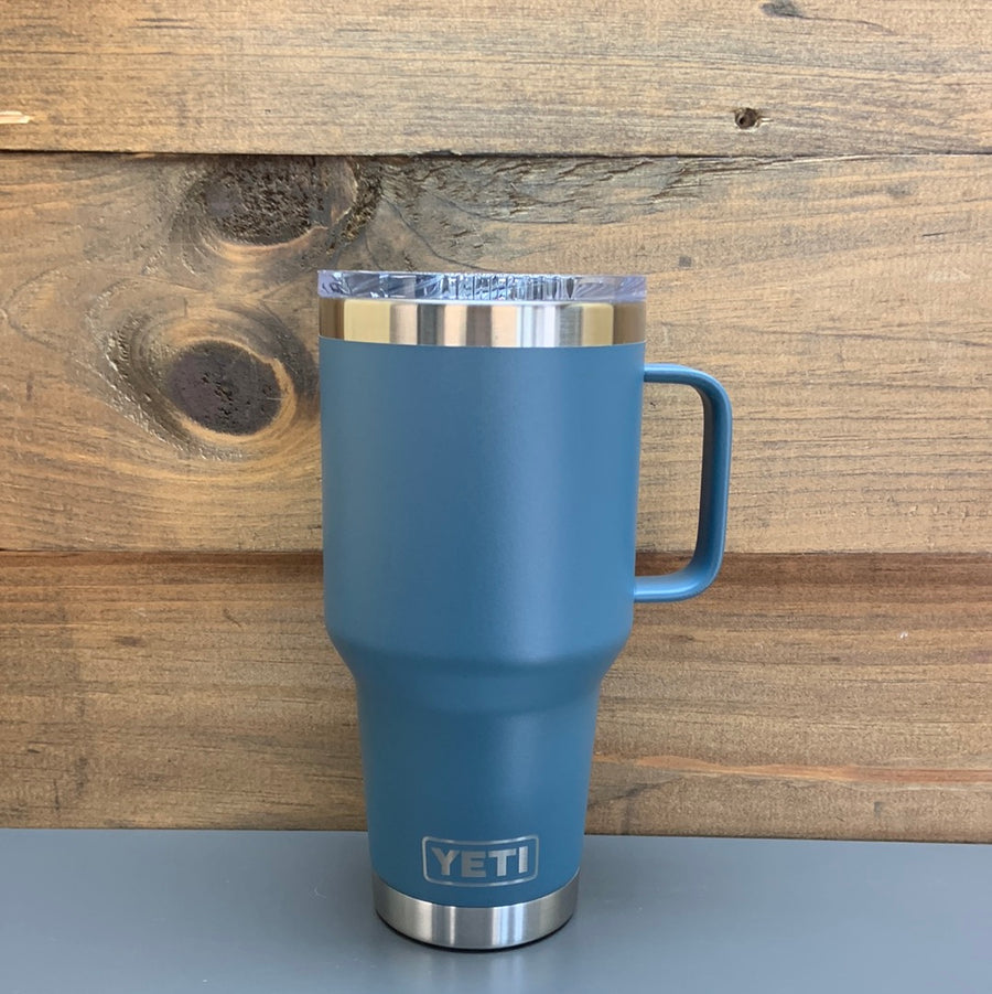 YETI RAMBLER 30 oz TRAVEL MUG with STRONG HOLD LID