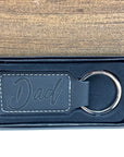 Leather Keychain-Customizable