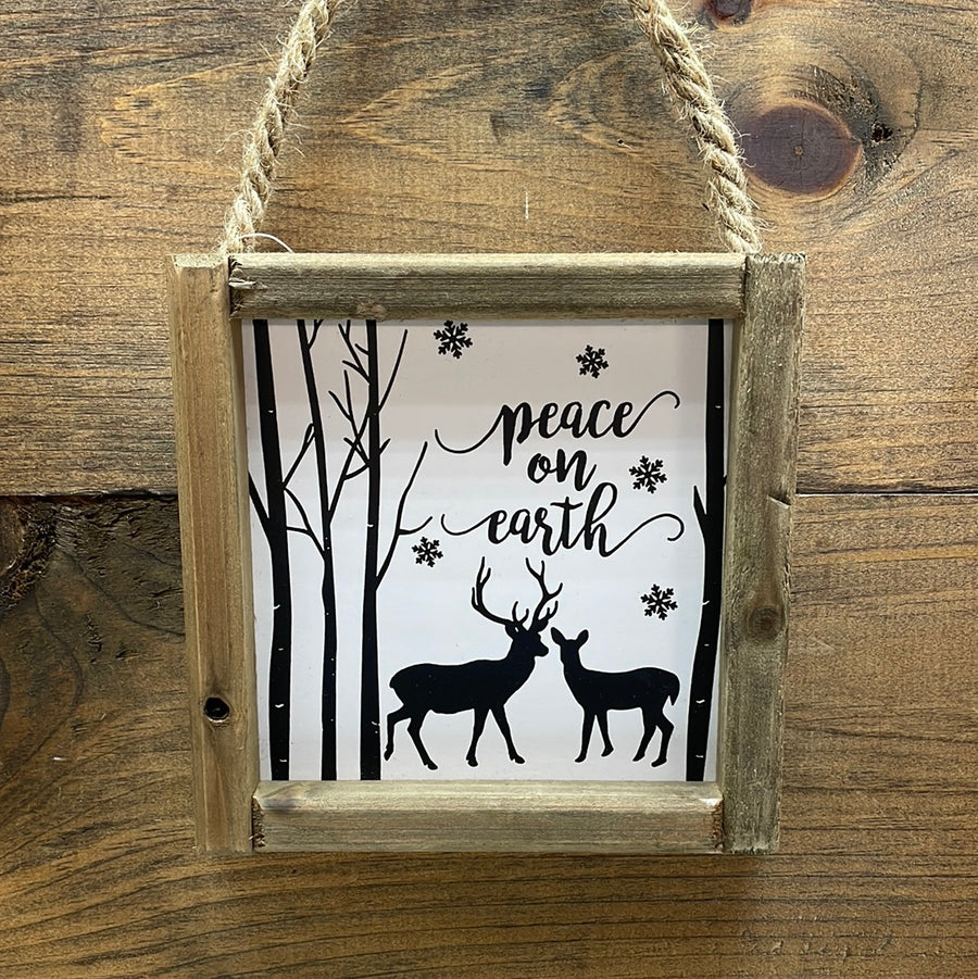 Mini Wood Holiday Signs