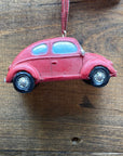 Resin Red Vehicle Ornaments