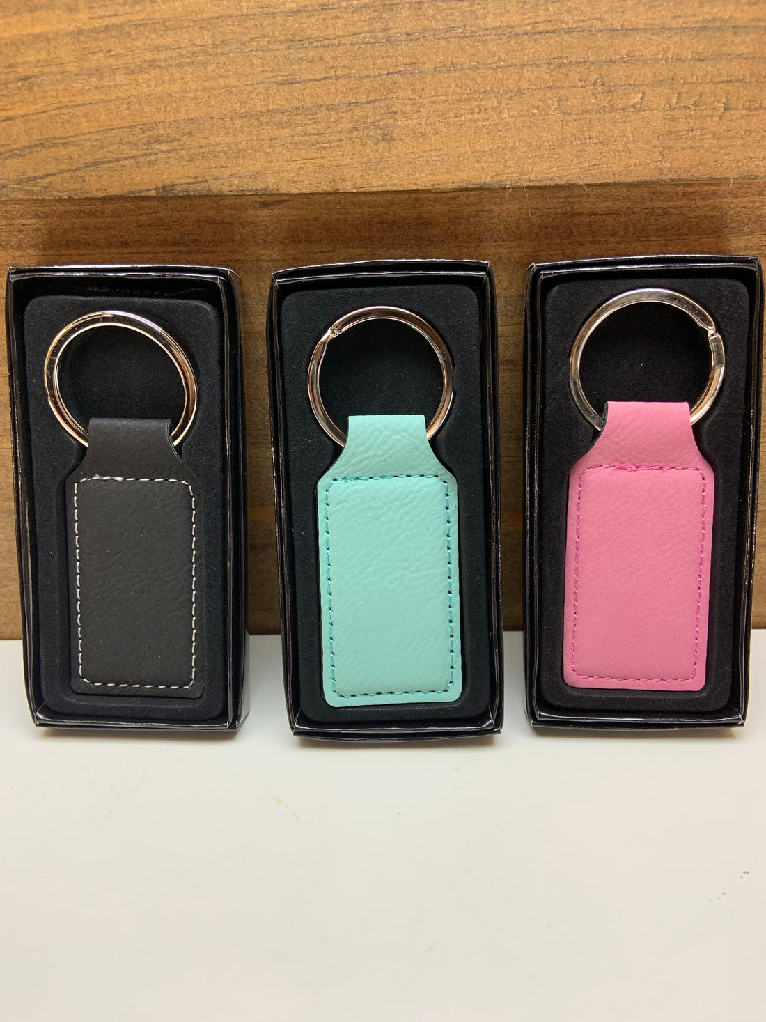 Leather Keychain-Customizable
