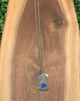 Blue Star of Life Hypoallergenic/Water Resistant Medical Dog Tag