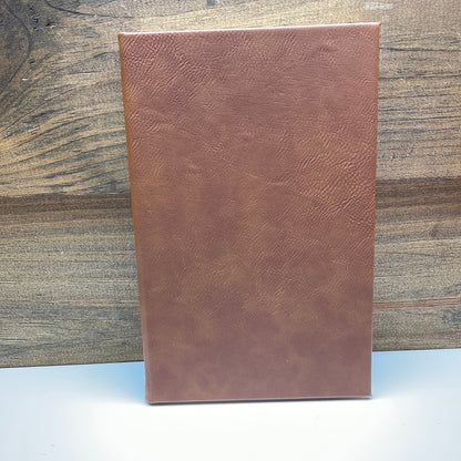 Customizable Hardcover Leather Journal