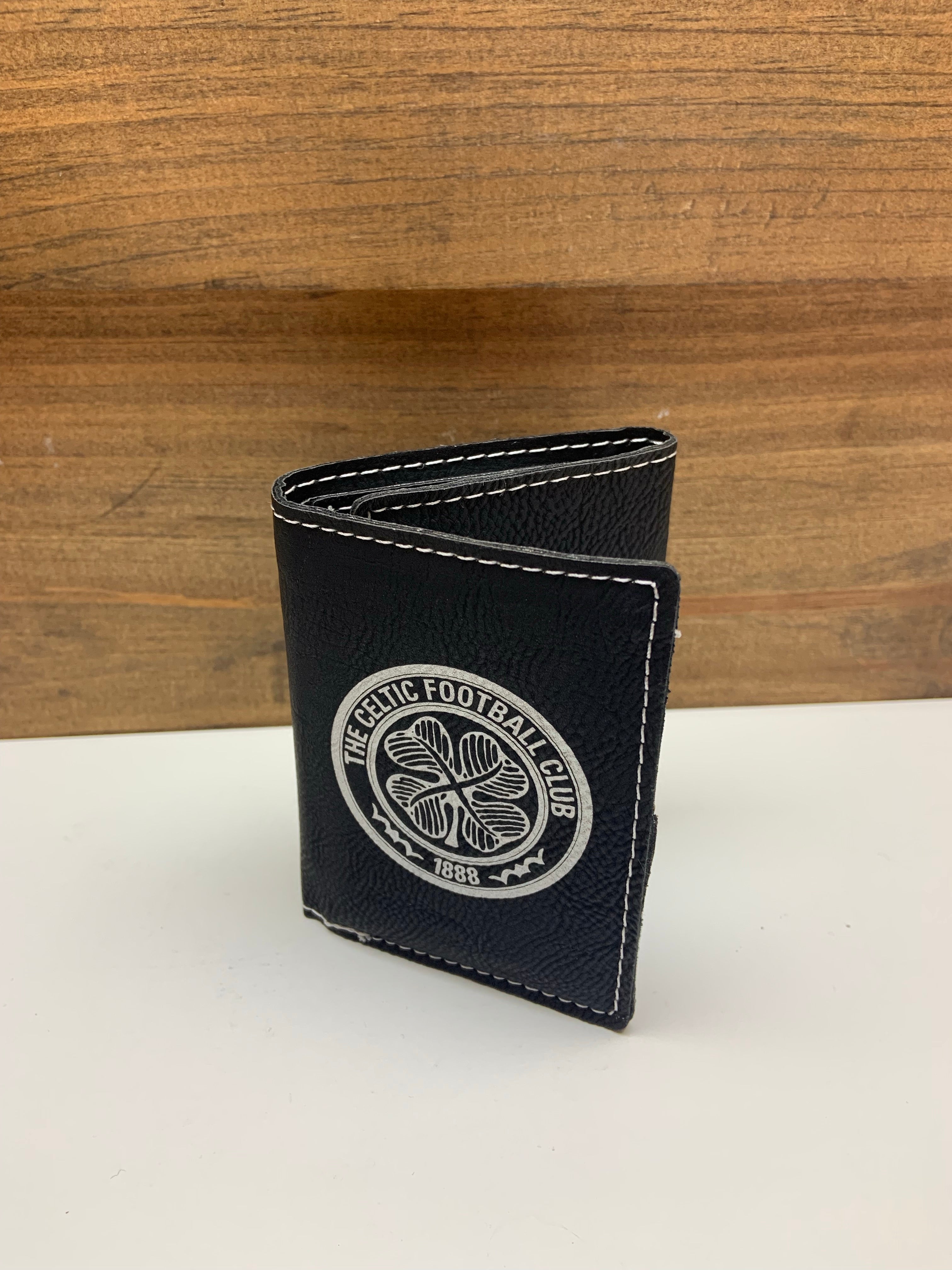 Customizable Leather Trifold Wallet