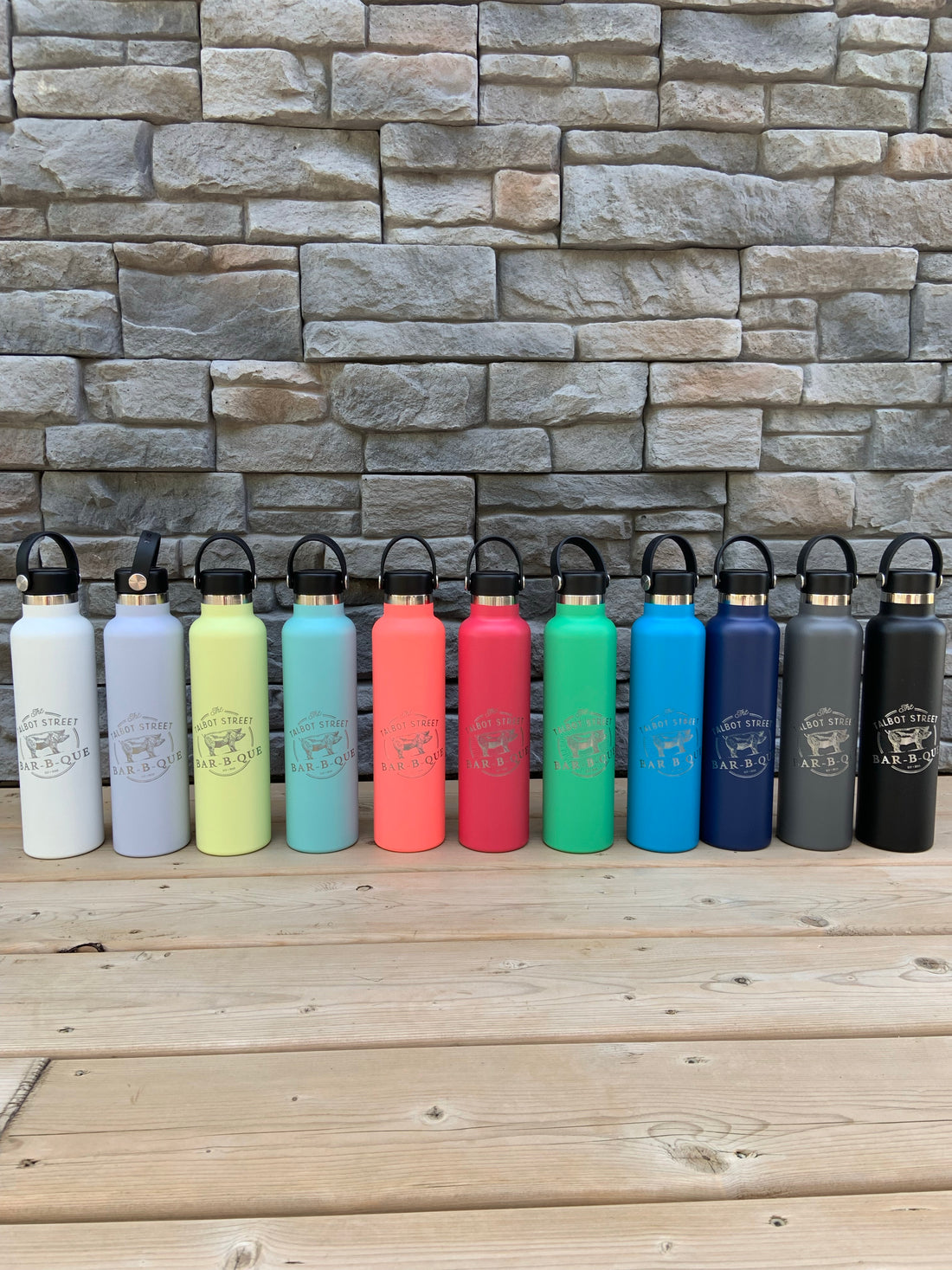 Personalized Hydro Flask 24 oz Standard Mouth Bottle - Customized