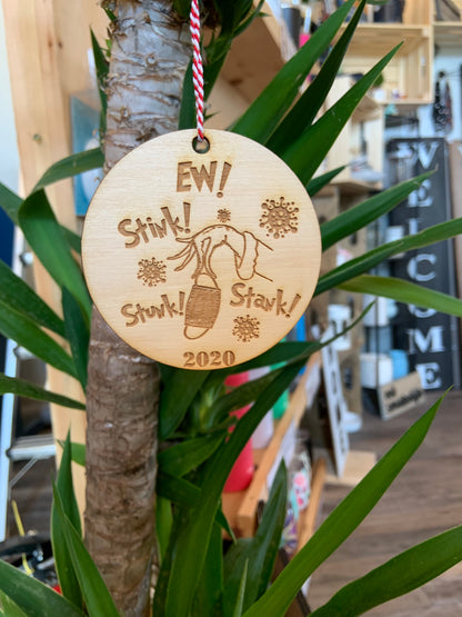 Custom Wood Christmas Ornaments