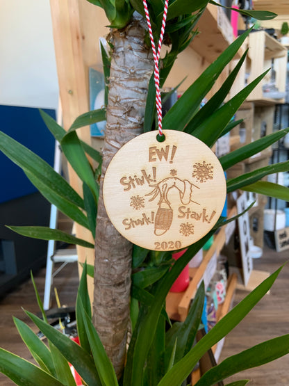 Custom Wood Christmas Ornaments